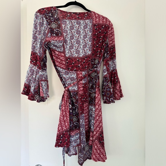 2/$10 Mooloola Wrap Dress - Picture 2 of 5